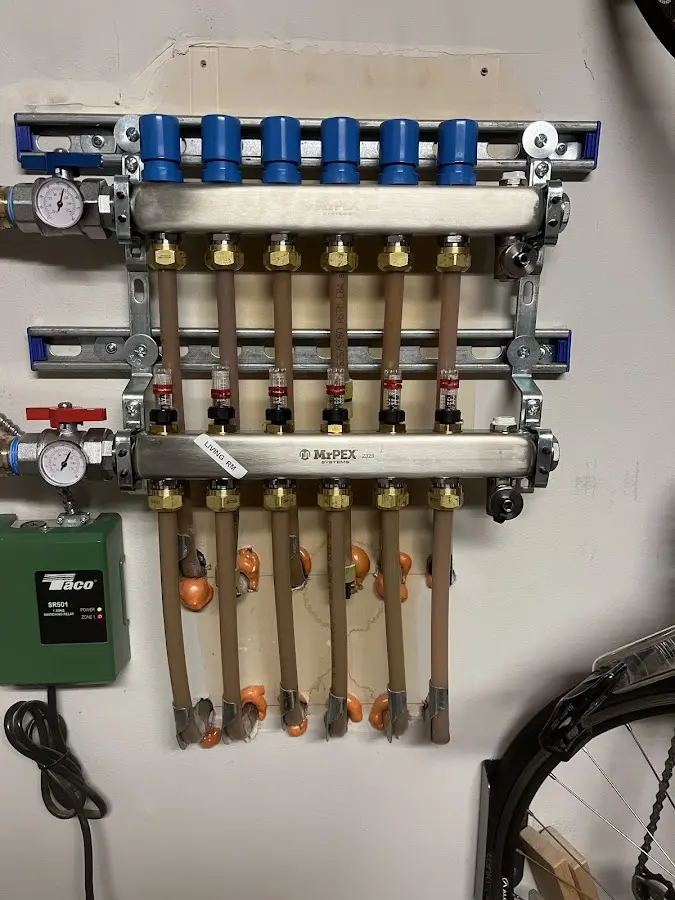 Plumber performing Leak Detection at a residential property in Murphy